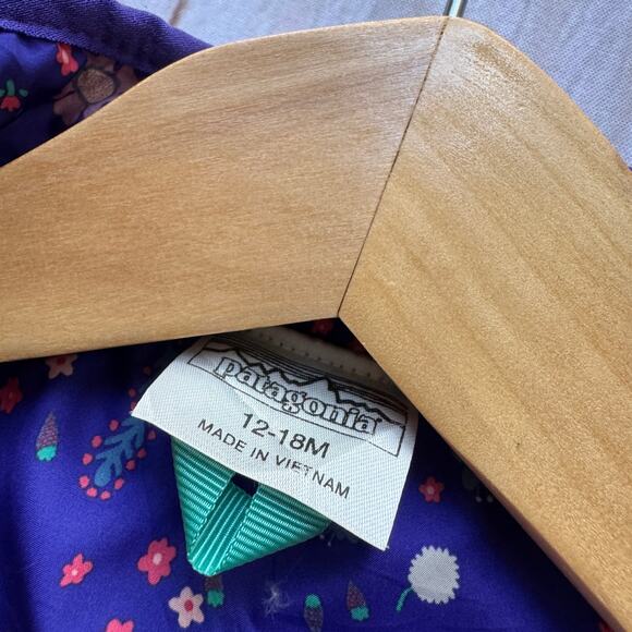 Patagonia Baby 12-18M Sherpa Deep Pile Retro X Fleece Vest Jacket Outdoors - Picture 6 of 6